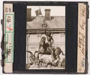 Prag: Burghof, Hl. Georg (Stoedtner-Nr. 28266)