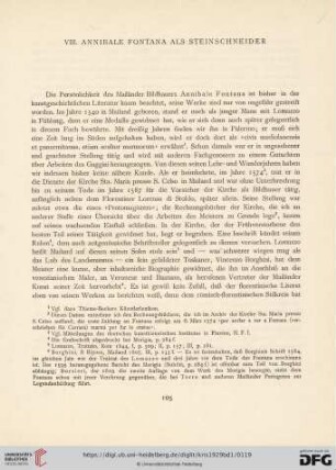 VIII. Annibale Fontana als Steinschneider