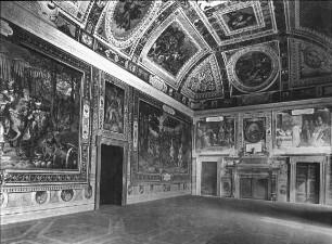 Caprarola, Palazzo Farnese, Salone dei Fasti Farnesiani, Fresken: Tadeo Zuccari, Zuccari, Taddeo