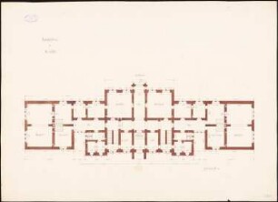 Kranken- und Pflegeanstalt Bielefeld 4. Projekt: Grundriss UG