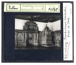 Nürnberg: Fembohaus, Saal, Ende 16. Jhd.