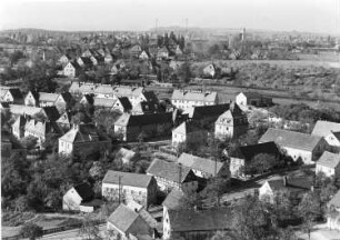 Blick auf Hellerau und Klotzsche : Dresden. Blick vom Wasserturm Klotzsche auf Hellerau und Klotzsche