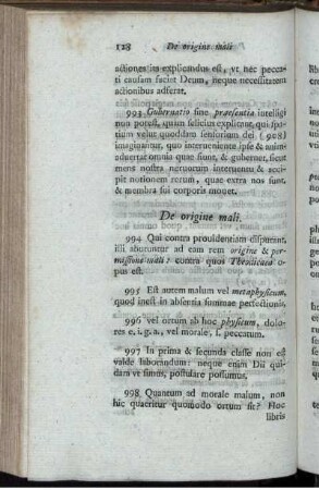 De origine mali.