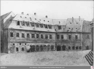 Städtisches Gymnasium in Räumen des ehemaligen Barfüßerklosters an der Paulskirche