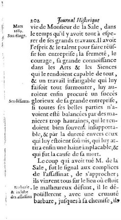 Son éloge & ses défauts.
