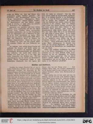 Künstler und Publikum