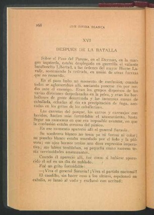 XVI Después de la batalla