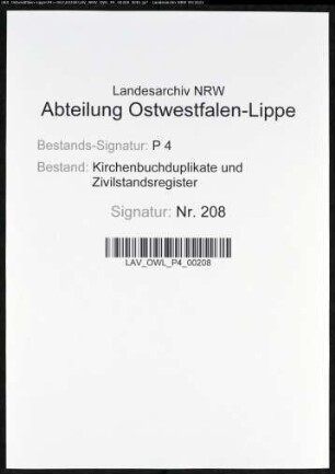 Kirchenbuchduplikat der katholischen Gemeinde Mengede (GHT 1853-1860). (Gemeinde: Mengede, katholische Gemeinde)