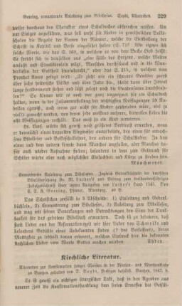 229-250 Kirchliche Literatur