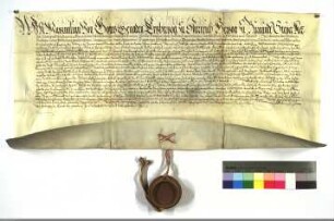 Erzherzog Maximilian, Deutschmeister, confirmiert Friedrich v. Hörde zum Landkomtur der Ballei Hessen.