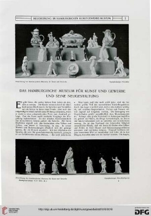 Das hamburgische Museum für Kunst und Gewerbe und seine Neugestaltung