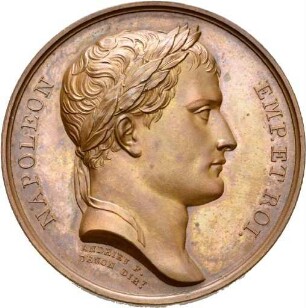 Medaille auf die Eroberung Schlesiens 1807