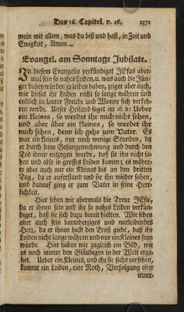 1371-1382, Evangel. am Sonntage Jubilate