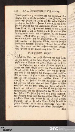 Sechzehntes Kapitel.