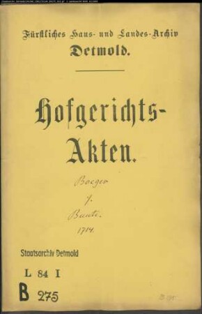 Böger, Christian in Alverdissen gegen Kord Bunte in Sonneborn