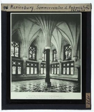 Malbork, Marienburg : Innenansicht, Hochmeisterpalast, Sommer-Remter