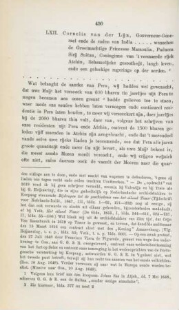 LXII. Cornelis van der Lijn, ...