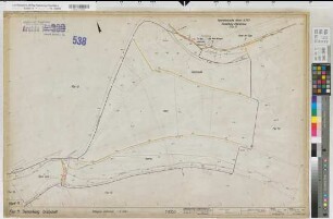 Grafschaft (Schmallenberg), Umlegung Grafschaft, Bl.11 Zuteilungskarte Flur 11