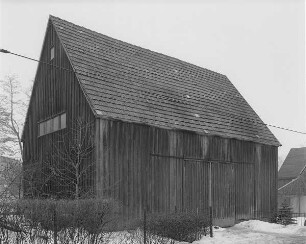 Freiberg (Sachsen), Scheune, 1. Hälfte 19. Jh., Straßenansicht