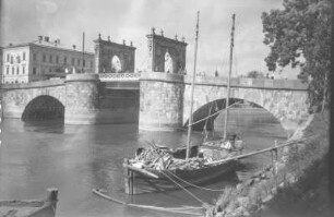 Brückenansicht : Brücke über den Emajõgi bei Tartu