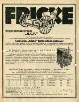 Ketten-Düngerstreuer