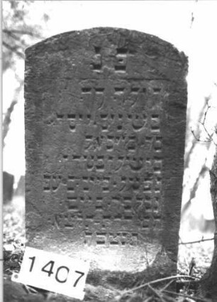 Grabstein 1407