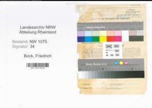 Entnazifizierung Friedrich Bock , geb. 17.04.1899 (Oberstudiendirektor)