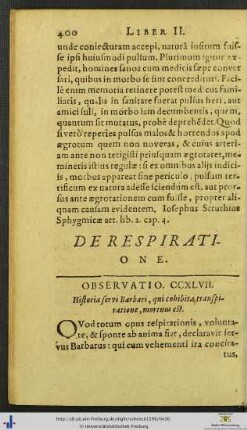 De Respiratione