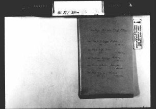 Korrespondenz zwischen Gustav Krüger, Gießen, und Franz Böhm
