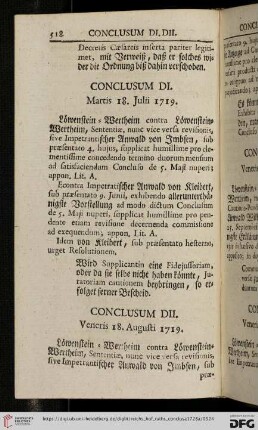 [Abschnitt 6 (Conclusum DI – Conclusum DC)]