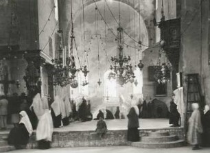 Bethlehem. Gottesdienst in der Geburtskirche