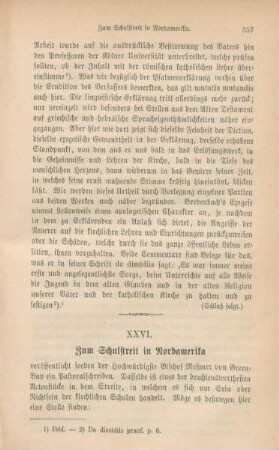 357-363 Zum Schulstreit in Nordamerika