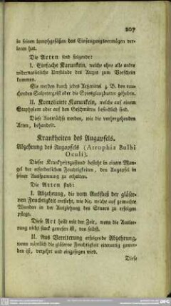 Krankheiten des Augapfels