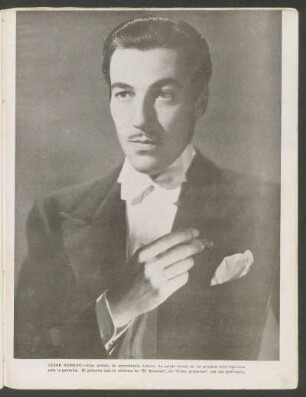 César Romero - [Fotografía]