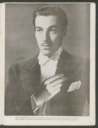 César Romero - [Fotografía]
