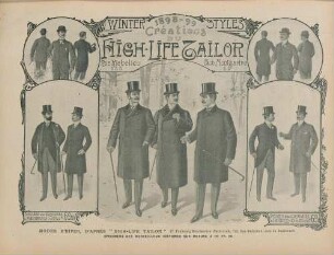 1898-99 Créations du high-life tailor