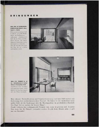 Abb. 109. Haus Cook 1926/27. Boulogne s. Seine. Abb. 110. Arbeitsraum in einer Villa in Versailles 1916