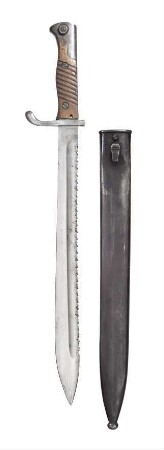 Preußisches Seitengewehr 98/05 und Scheide, 1918.W.179-1