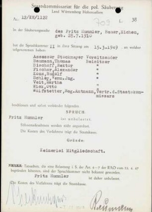 Hummler, Fritz