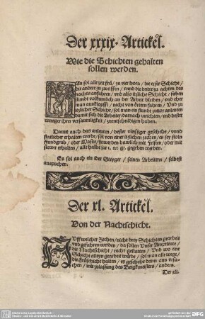 Der XL. Artickel. Von der Nachtschicht.