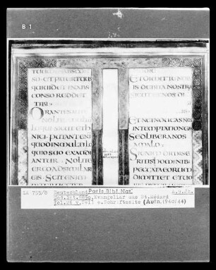 Evangeliar aus Saint-Médard in Soisson — Evangeliar aus Saint-Médard in Soisson, Folio 26versoTextblatt