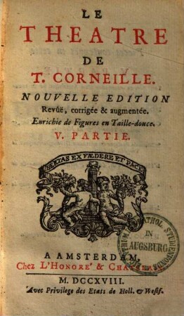 Le theatre de T. Corneille, 5
