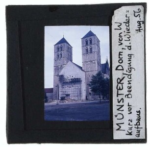 Münster, St.-Paulus-Dom : Westansicht