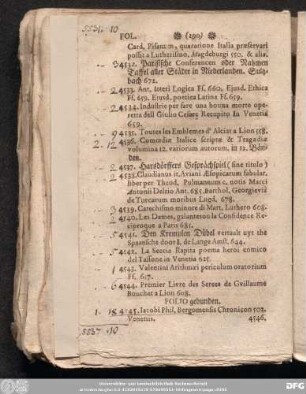 Folio gebunden.