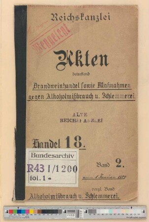 Maßnahmen gegen Alkoholmißbrauch, Schlemmerei und Luxus: Bd. 2