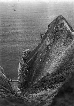 Kreidefelsen : Blick über die Kreidefelsen auf Rügen auf die Ostsee.