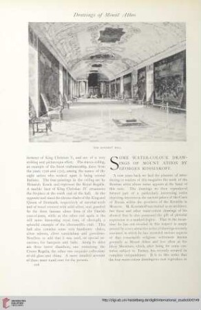 Some water-colour drawings of Mount Athos by Georges Kossiakoff