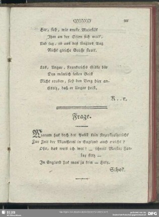 Frage