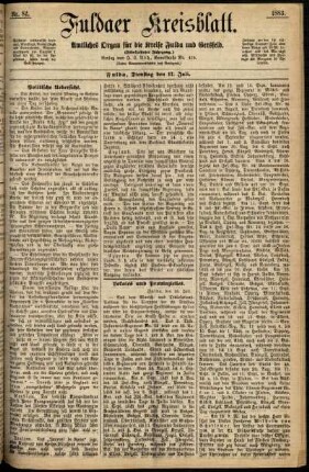 Ausgabe vom Dienstag, den 17. Juli 1883.