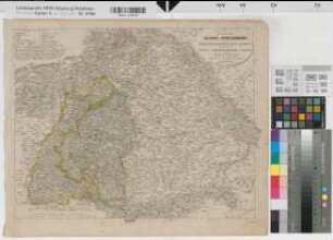 Weltatlas Bayern, Württemberg, Baden, Hohenzollern 1829/30 20 geogr. Meilen = 5,2 cm 38 x 46 J. C. Hinrichsche Buchhandlung, Leipzig Benkhausen